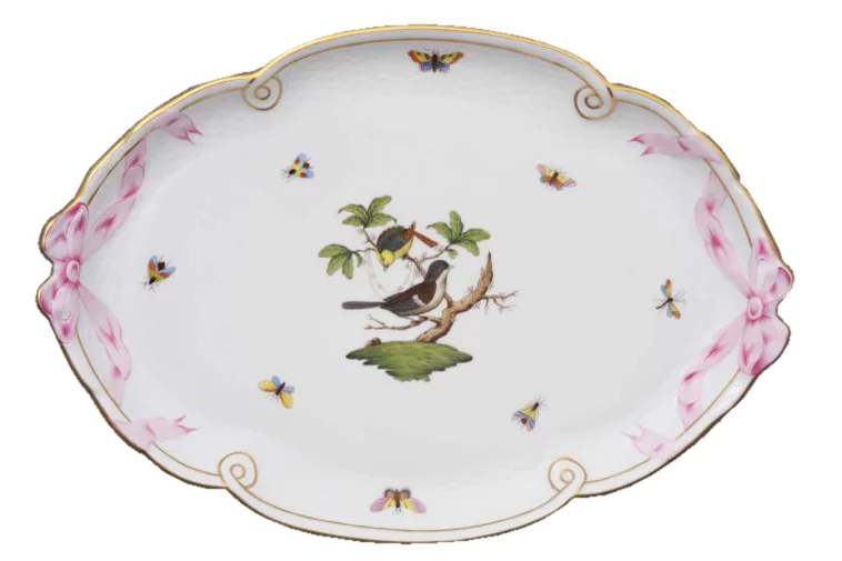 Porcelánový podnos vzor Rothschild HP105.RO Porcelánový podnos vzor Rothschild HP105.RO