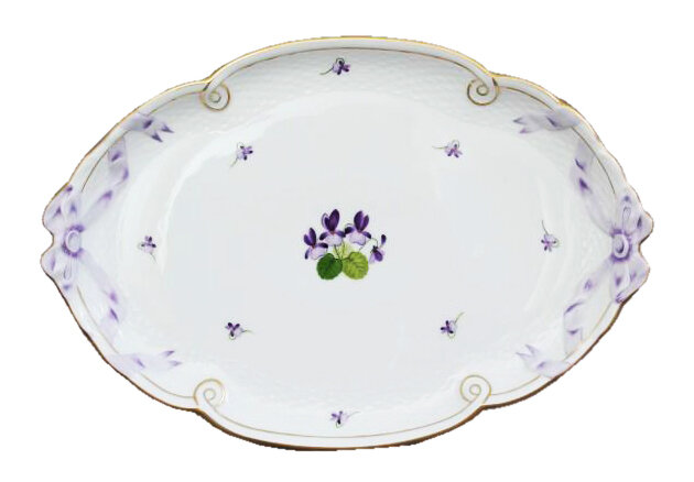 Porcelánový podnos vzor Violet HP107.VIOLET