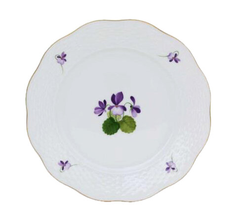 Porcelánový set dezertných tanierov 2 kusy HP094.VIOLET