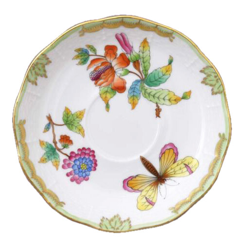 Porcelánový set šálok s podšálkami 2 kusy vzor Queen Victoria HP130.VBO