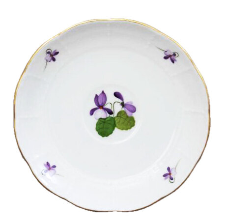 Porcelánový set šálok s podšálkami 2 kusy vzor Violet HP136.VIOLET