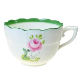 Šálka s podšálkou vzor Vieille Rose De Herend HP060.VRH