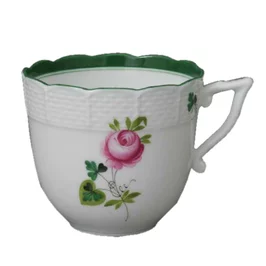 Šálka s podšálkou vzor Vieille Rose De Herend HP082.VRH