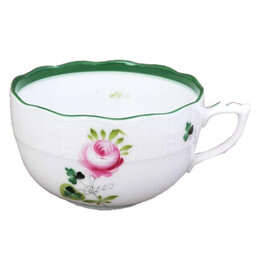 Šálka s podšálkou vzor Vieille Rose De Herend HP129.VRH
