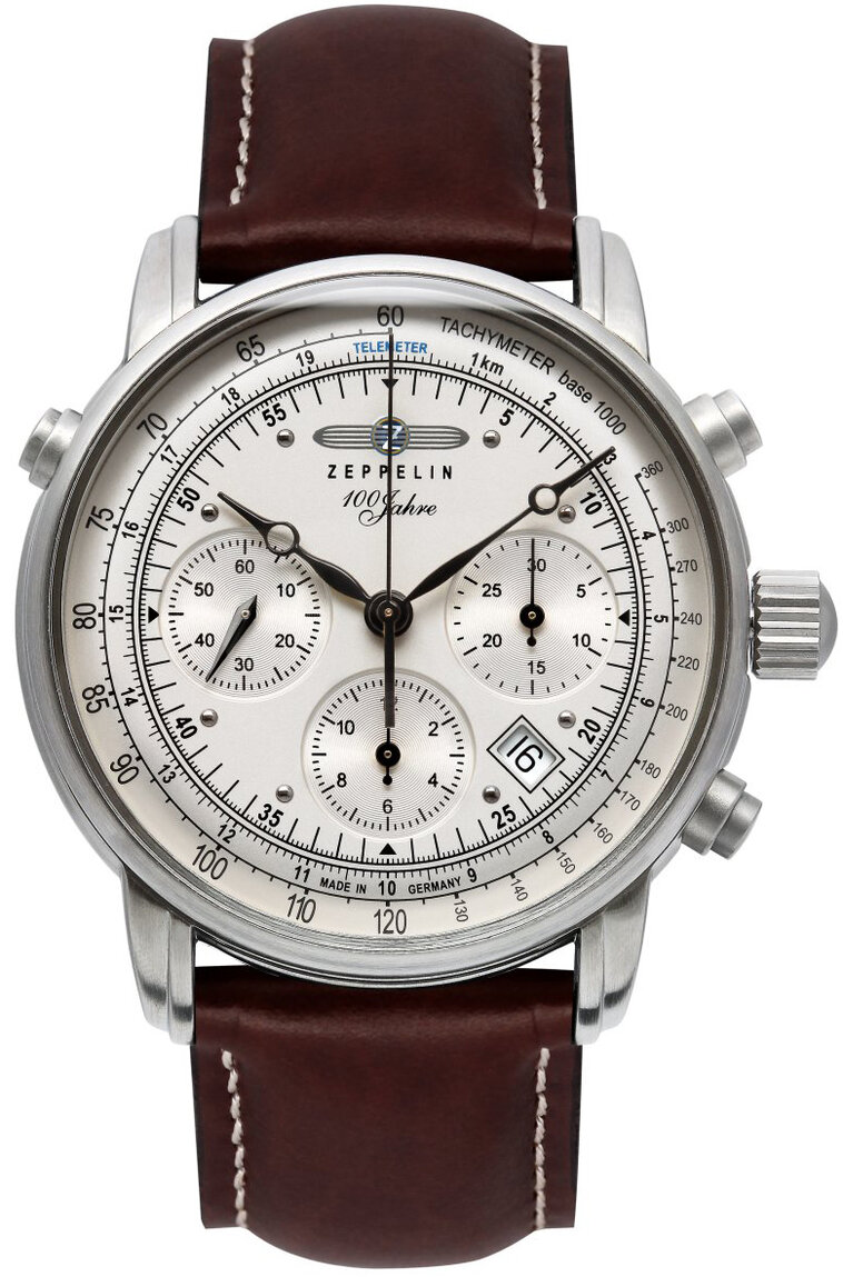 Zeppelin pánske hodinky Chronometer Glashuette Observatory 7620-1 W034.ZPX