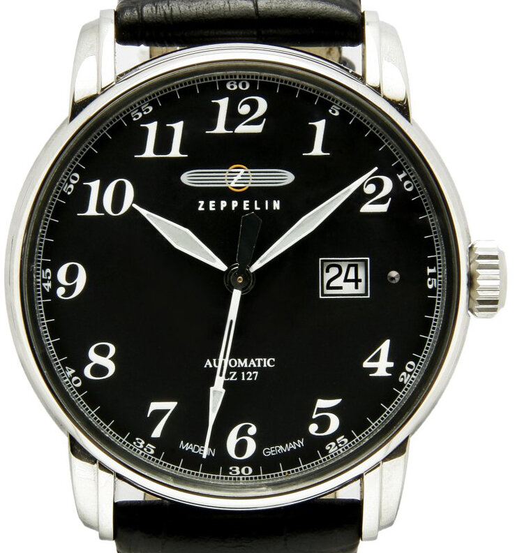 Zeppelin pánske hodinky Chronometer Glashuette Observatory 7650-2 W036.ZPX