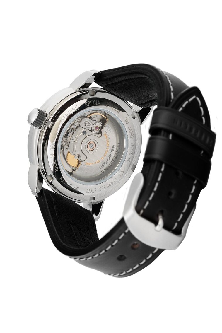 Zeppelin pánske hodinky Chronometer Glashuette Observatory 7650-2 W036.ZPX