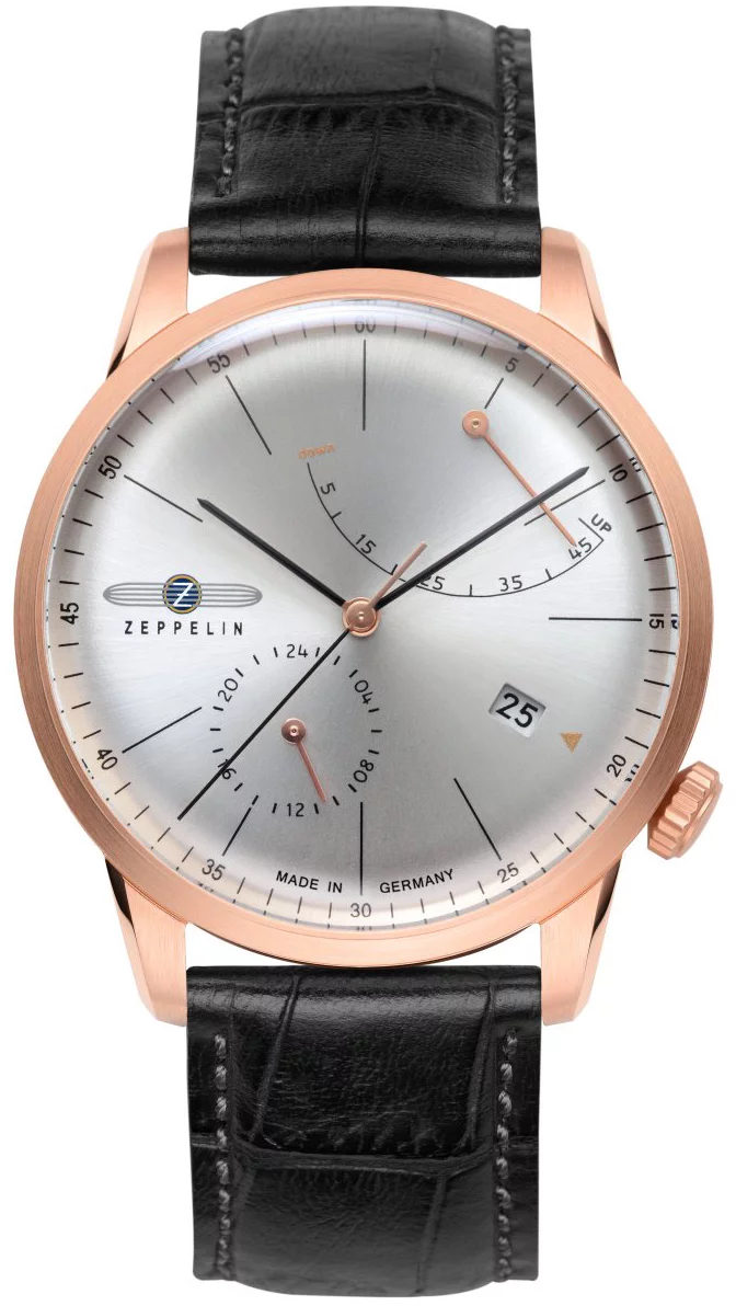 Zeppelin pánske hodinky Flatline 7368-4 W146.ZPX Zeppelin pánske hodinky Flatline 7368-4 W146.ZPX