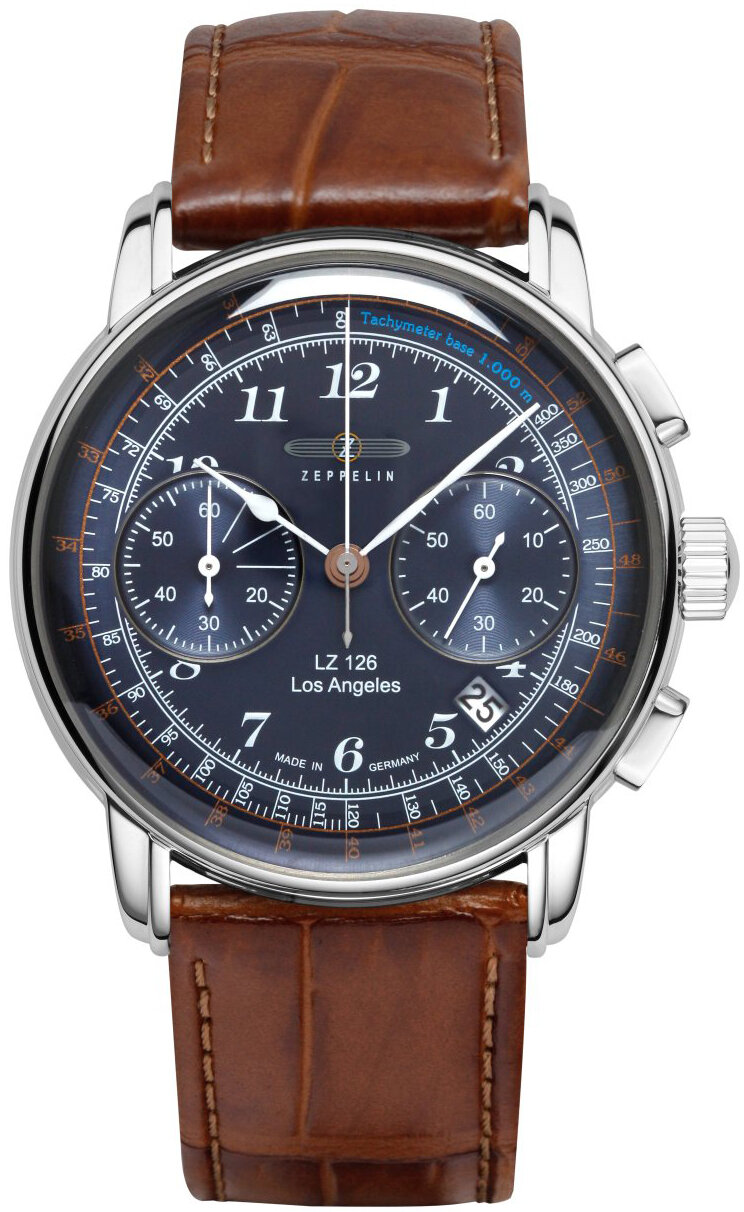 Zeppelin pánske hodinky LZ126 Los Angeles 7614-3 W038.ZPX