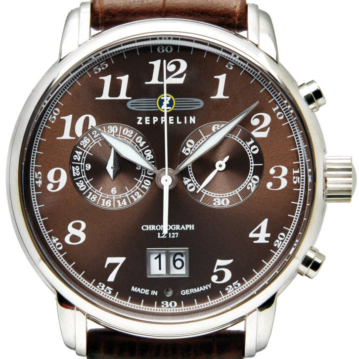 Zeppelin pánske hodinky LZ127 Graf Zeppelin 7684-3 W081.ZPX