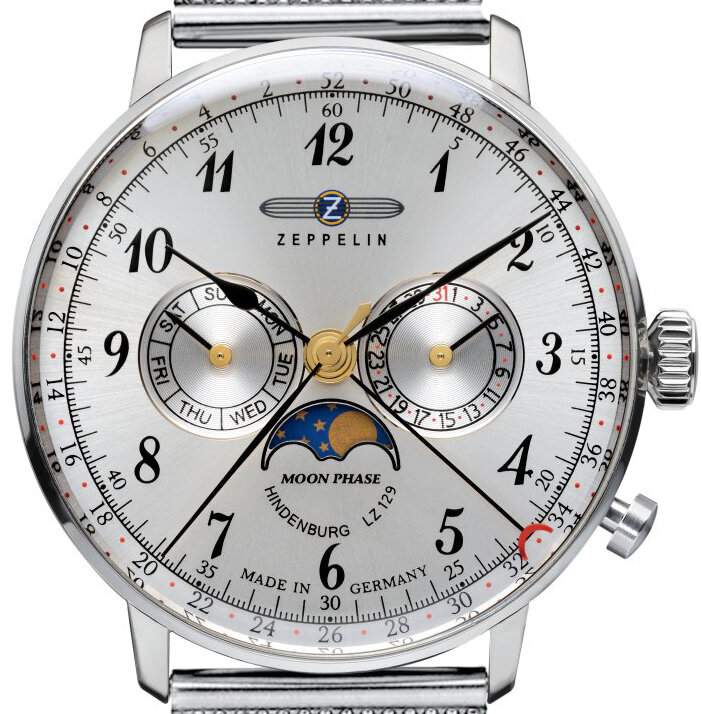 Zeppelin pánske hodinky LZ 129 Hindenburg Moonphase 7036M-1 W123.ZPX