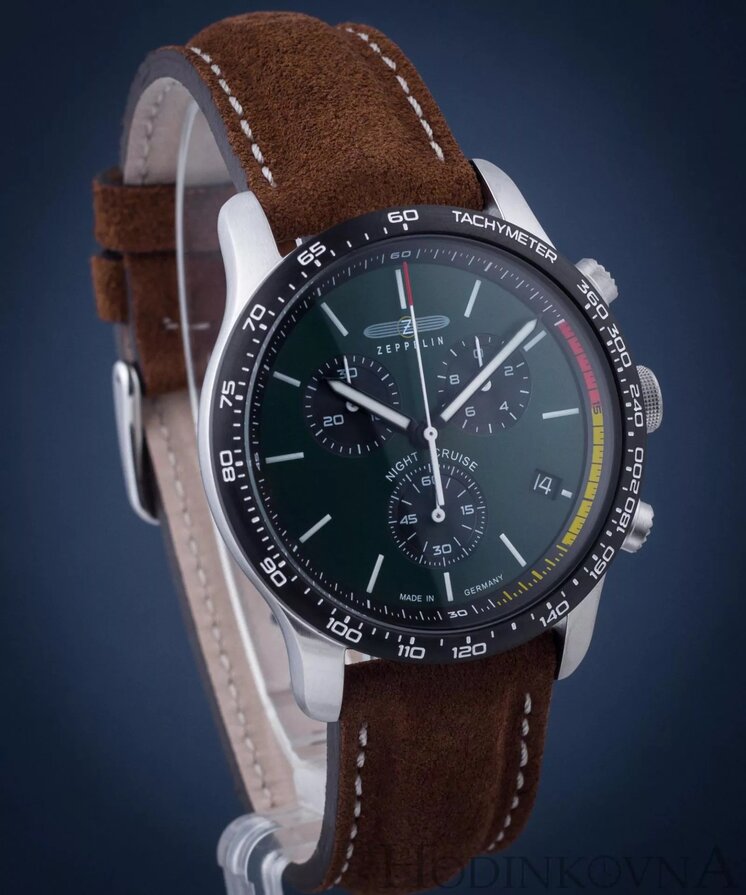 Zeppelin pánske hodinky Zeppelin Night Cruise Chronograph W857.ZP