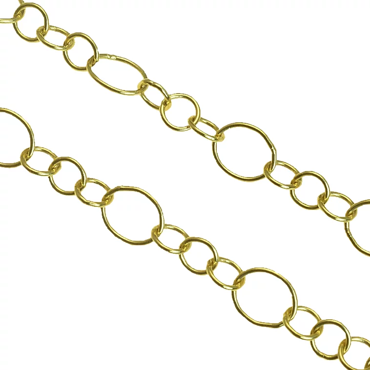 Zlatá retiazka Cleopatra, 50cm LCH104.TRB