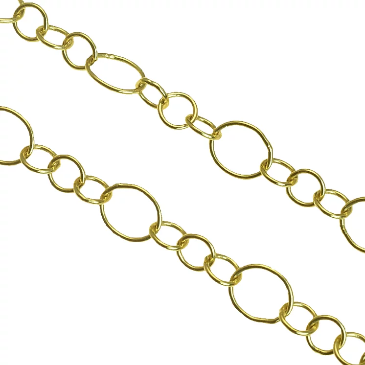Zlatá retiazka Cleopatra, 50cm LCH104.TRB