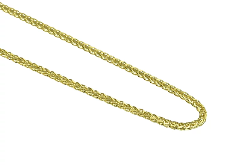 Zlatá retiazka Líščí chvost, 50cm LCHP012.TRB Zlatá retiazka Líščí chvost, 50cm LCHP012.TRB