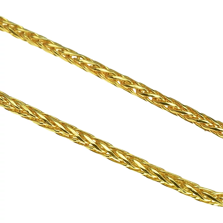 Zlatá retiazka Líščí chvost, 55 cm LCHP017.TRB Zlatá retiazka Líščí chvost, 55 cm LCHP017.TRB