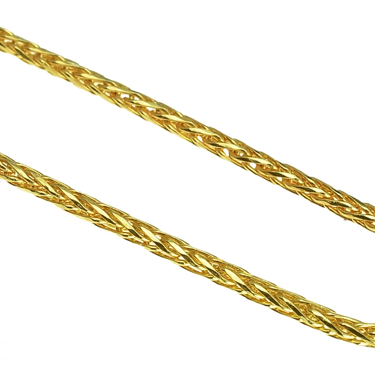 Zlatá retiazka Líščí chvost, 55 cm LCHP017.TRB Zlatá retiazka Líščí chvost, 55 cm LCHP017.TRB