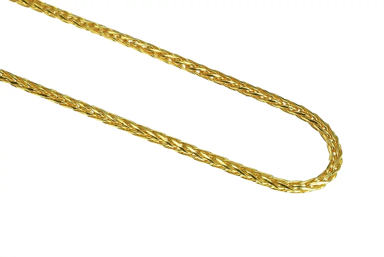 Zlatá retiazka Líščí chvost, 55 cm LCHP017.TRB Zlatá retiazka Líščí chvost, 55 cm LCHP017.TRB