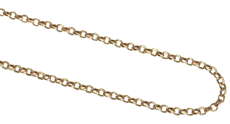 Zlatá retiazka Rolo, 50cm LCH122.GOB Zlatá retiazka Rolo, 50cm LCH122.GOB