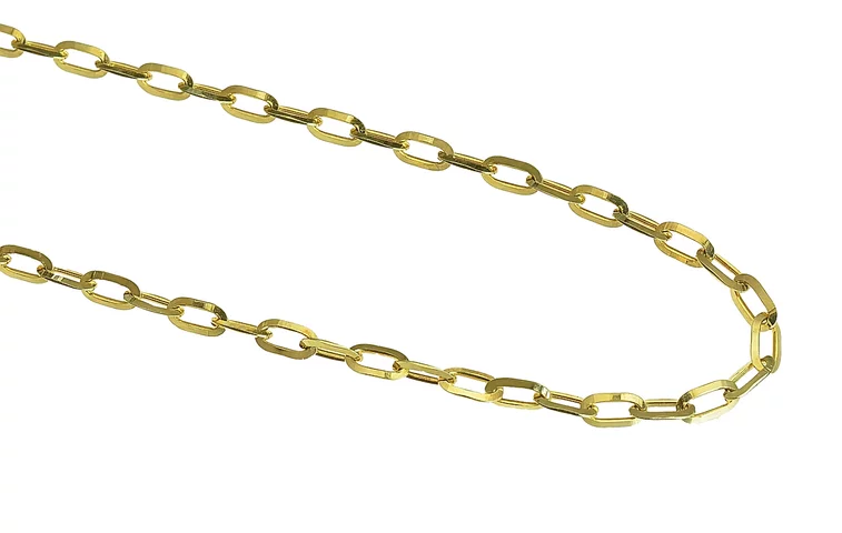 Zlatá retiazka Rolo, 50cm LCHP052.TRB Zlatá retiazka Rolo, 50cm LCHP052.TRB