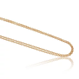 Zlatá retiazka Rolo double rose LCH112.MOB Zlatá retiazka Rolo double rose LCH112.MOB