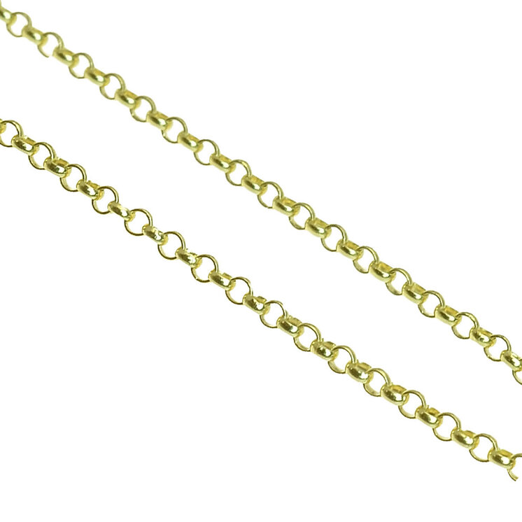 Zlatá retiazka Rolo v rôznych dĺžkach LCH134.ZOB