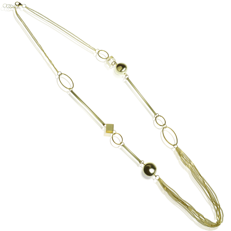 Zlatý dlhý náhrdelník Sartoire Penélope