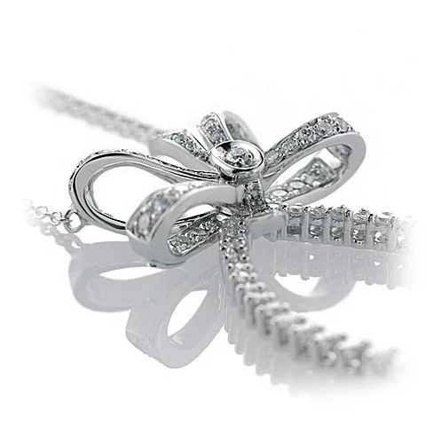 Zlatý náhrdelník Moraglione 1922 s diamantmi Zlatý náhrdelník Moraglione 1922 s diamantmi