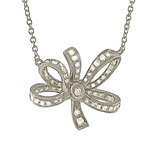 Zlatý náhrdelník Moraglione 1922 s diamantmi Zlatý náhrdelník Moraglione 1922 s diamantmi