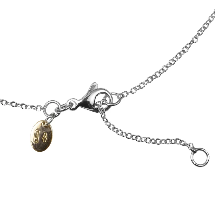Zlatý náhrdelník Moraglione 1922 s topásom, perleťou a diamantmi Zlatý náhrdelník Moraglione 1922 s topásom, perleťou a diamantmi