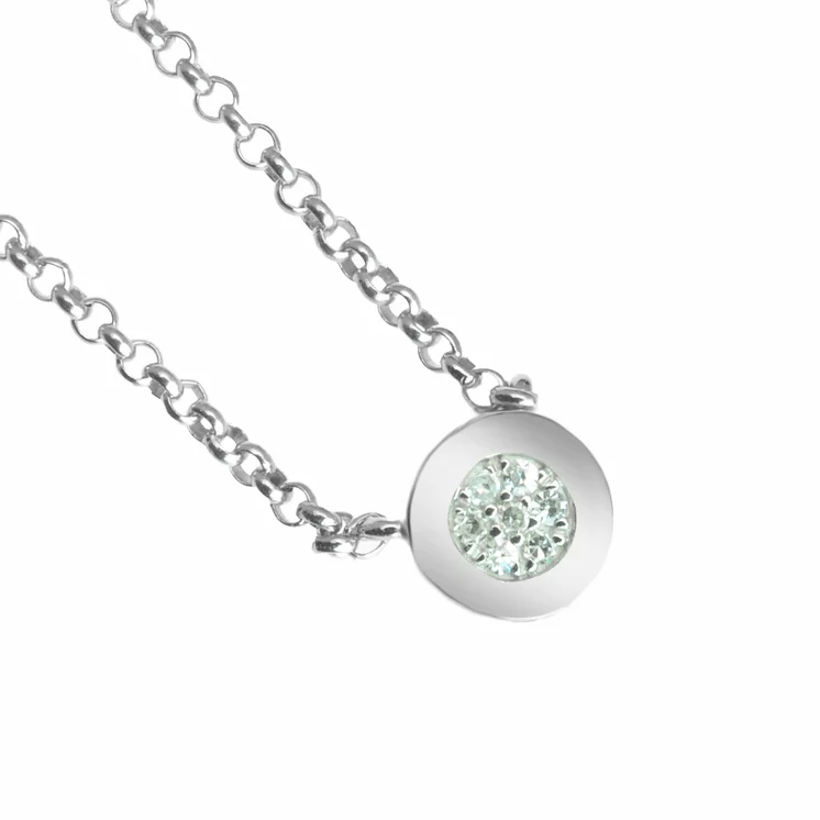 Zlatý náhrdelník s diamantmi Zlatý náhrdelník s diamantmi