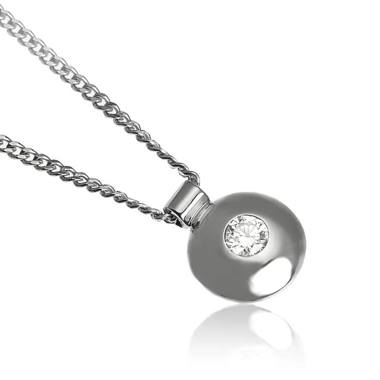 Zlatý náhrdelník s diamantom Zlatý náhrdelník s diamantom