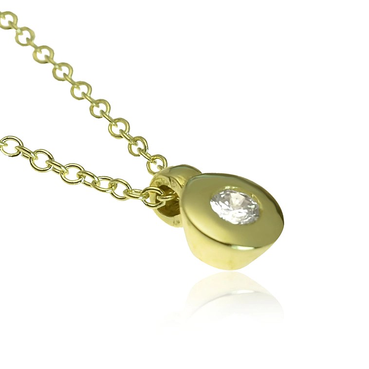 Zlatý náhrdelník s diamantom Ili Zlatý náhrdelník s diamantom Ili