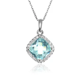 Zlatý prívesok s diamantmi a topásom Zlatý prívesok s diamantmi a topásom