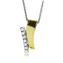 Zlatý prívesok s diamantmi Zlatý prívesok s diamantmi
