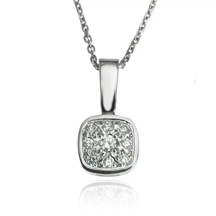 Zlatý prívesok s diamantmi Ashanti Zlatý prívesok s diamantmi Ashanti
