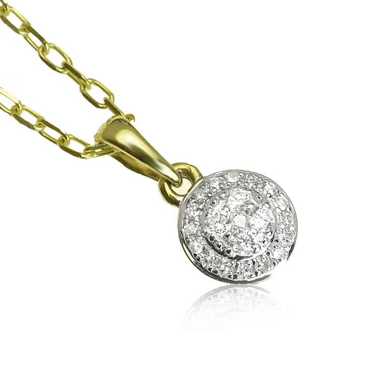 Zlatý prívesok s diamantmi Kinsley Zlatý prívesok s diamantmi Kinsley