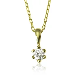 Zlatý prívesok s diamantom Zlatý prívesok s diamantom