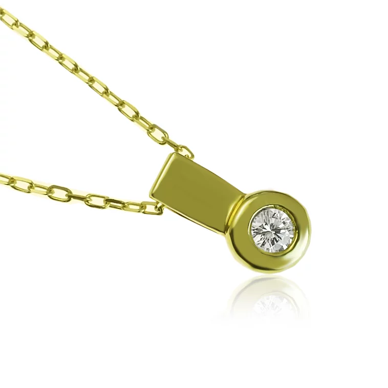 Zlatý prívesok s diamantom Zlatý prívesok s diamantom