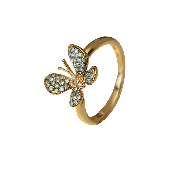 Zlatý prsteň Moraglione 1922 s diamantmi Zlatý prsteň Moraglione 1922 s diamantmi