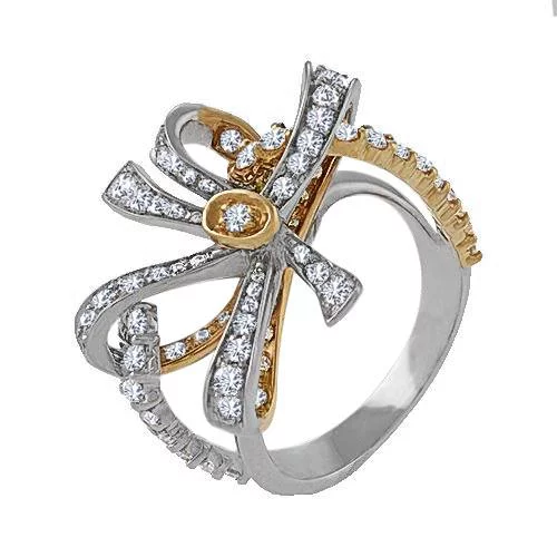 Zlatý prsteň Moraglione 1922 s diamantmi Zlatý prsteň Moraglione 1922 s diamantmi