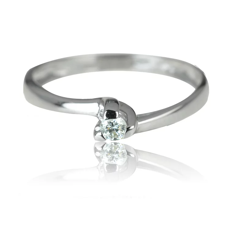 Zlatý prsteň Moraglione 1922 s diamantom Zlatý prsteň Moraglione 1922 s diamantom