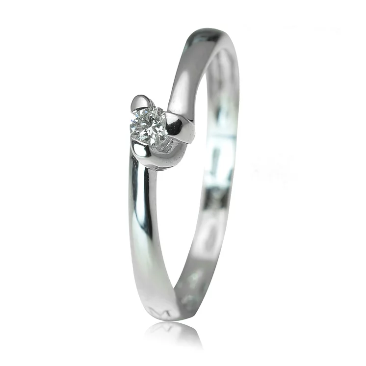 Zlatý prsteň Moraglione 1922 s diamantom Zlatý prsteň Moraglione 1922 s diamantom