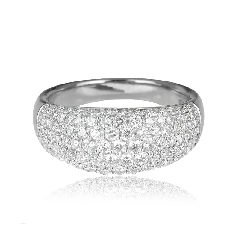 Zlatý prsteň s diamantmi Zlatý prsteň s diamantmi