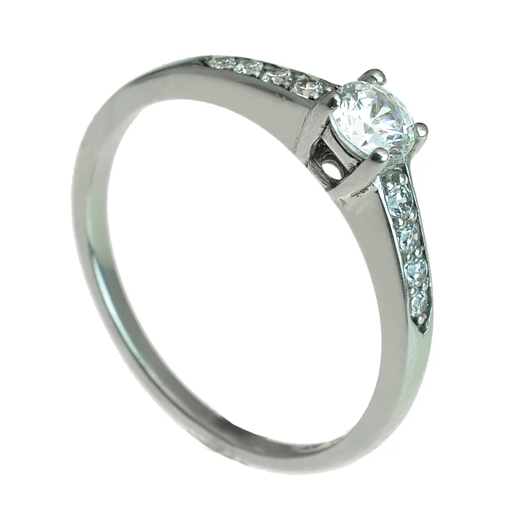 Zlatý prsteň s diamantmi Zlatý prsteň s diamantmi