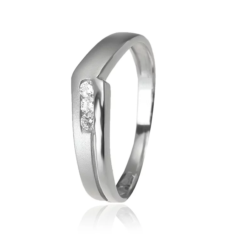 Zlatý prsteň s diamantmi Zlatý prsteň s diamantmi