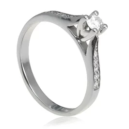 Zlatý prsteň s diamantmi Zlatý prsteň s diamantmi
