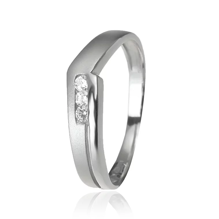 Zlatý prsteň s diamantmi Zlatý prsteň s diamantmi