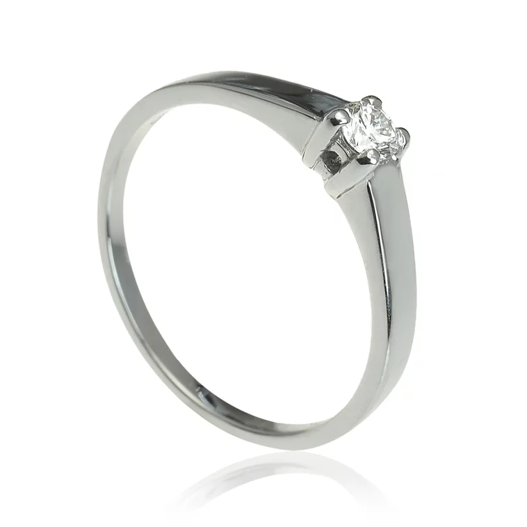Zlatý prsteň s diamantom Zlatý prsteň s diamantom