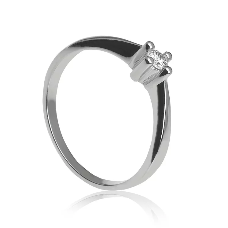 Zlatý prsteň s diamantom Zlatý prsteň s diamantom